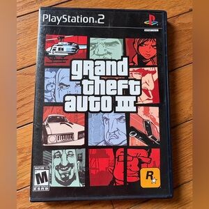 Sony 2 Grand Theft Auto III - Black and Red